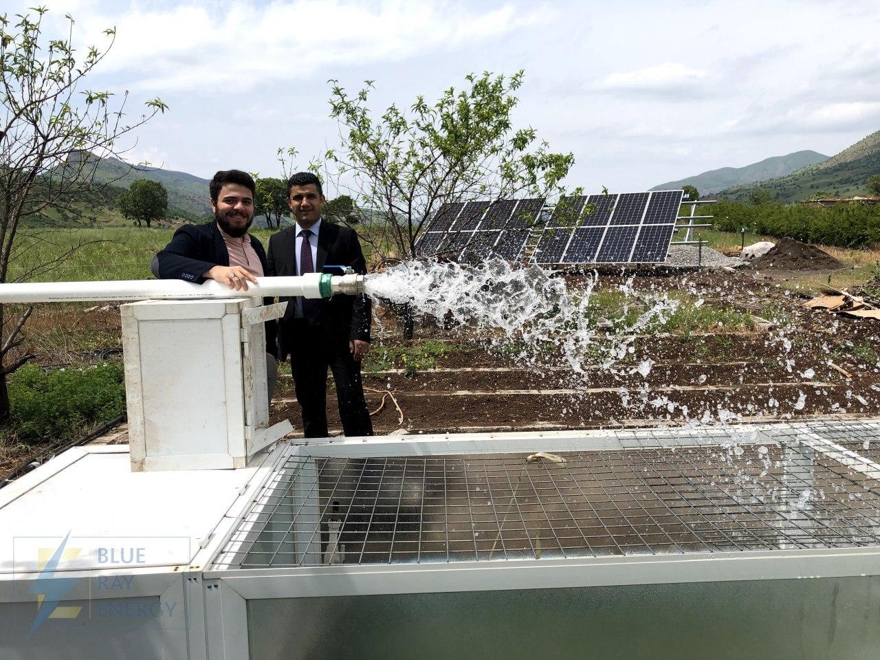 Overfladisk gentagelse maling Solar water pumping systems for 11 villages in Iraq - LORENTZ